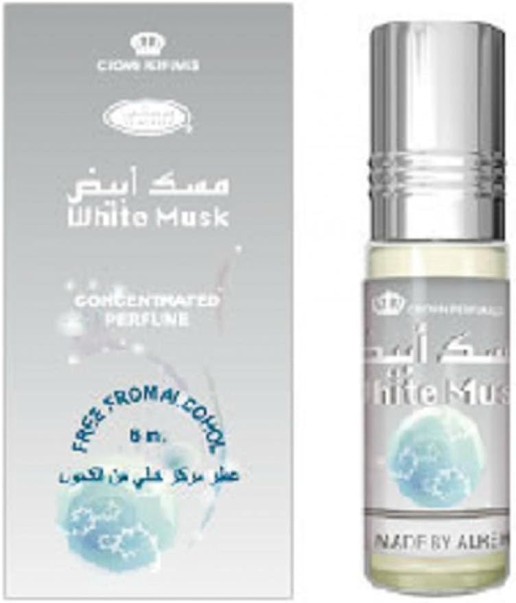 White musk concentrated perfume- Attar perfume oil roll on 6ml