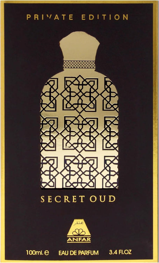 Private Edition - Secret Oud by Anfar for Men - 3.4 oz EDP Spray
