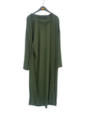 green open abaya