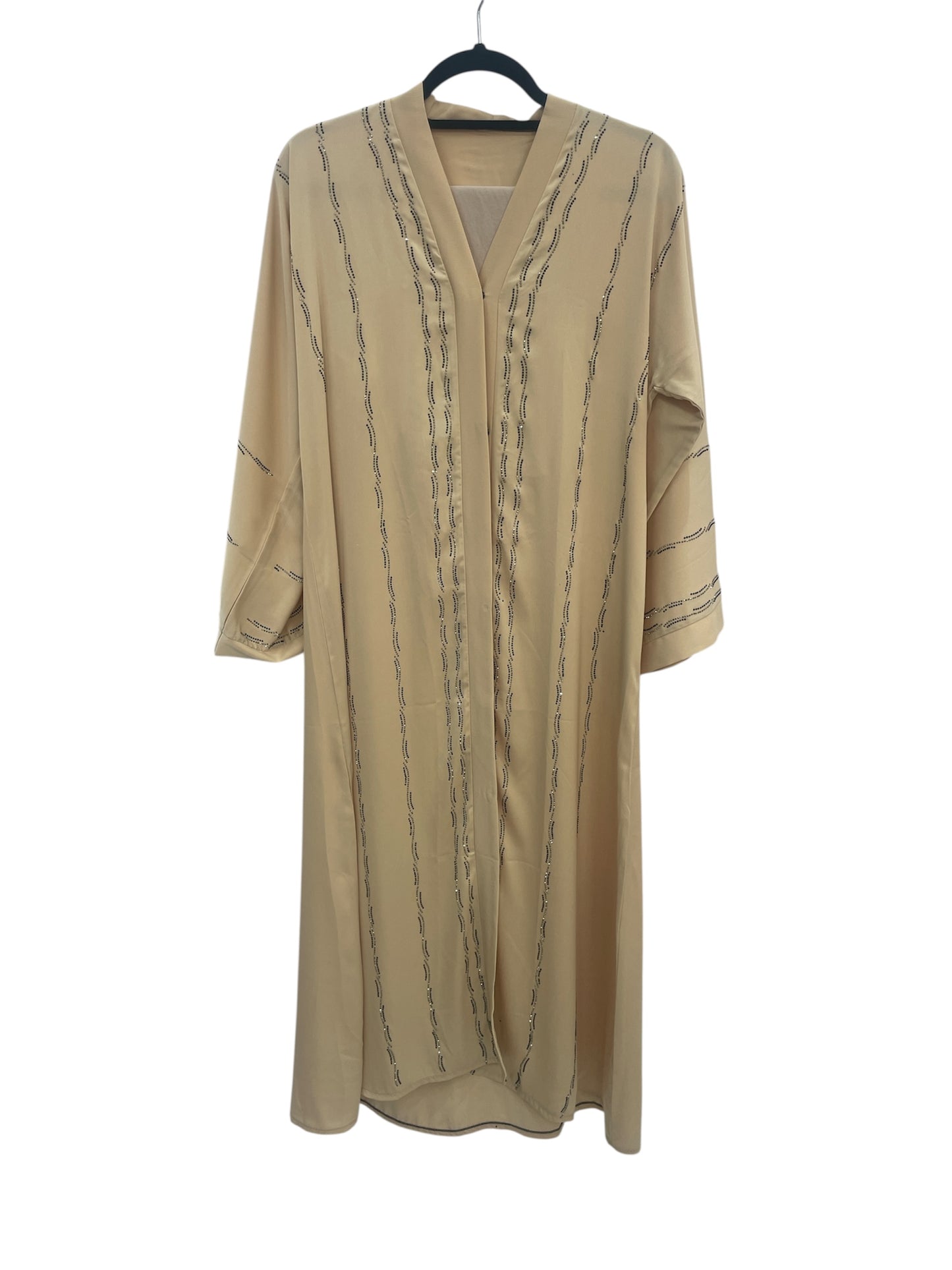 beige abaya