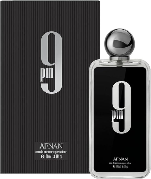 Afnan 9 PM For Men Eau De Parfum, 100ml