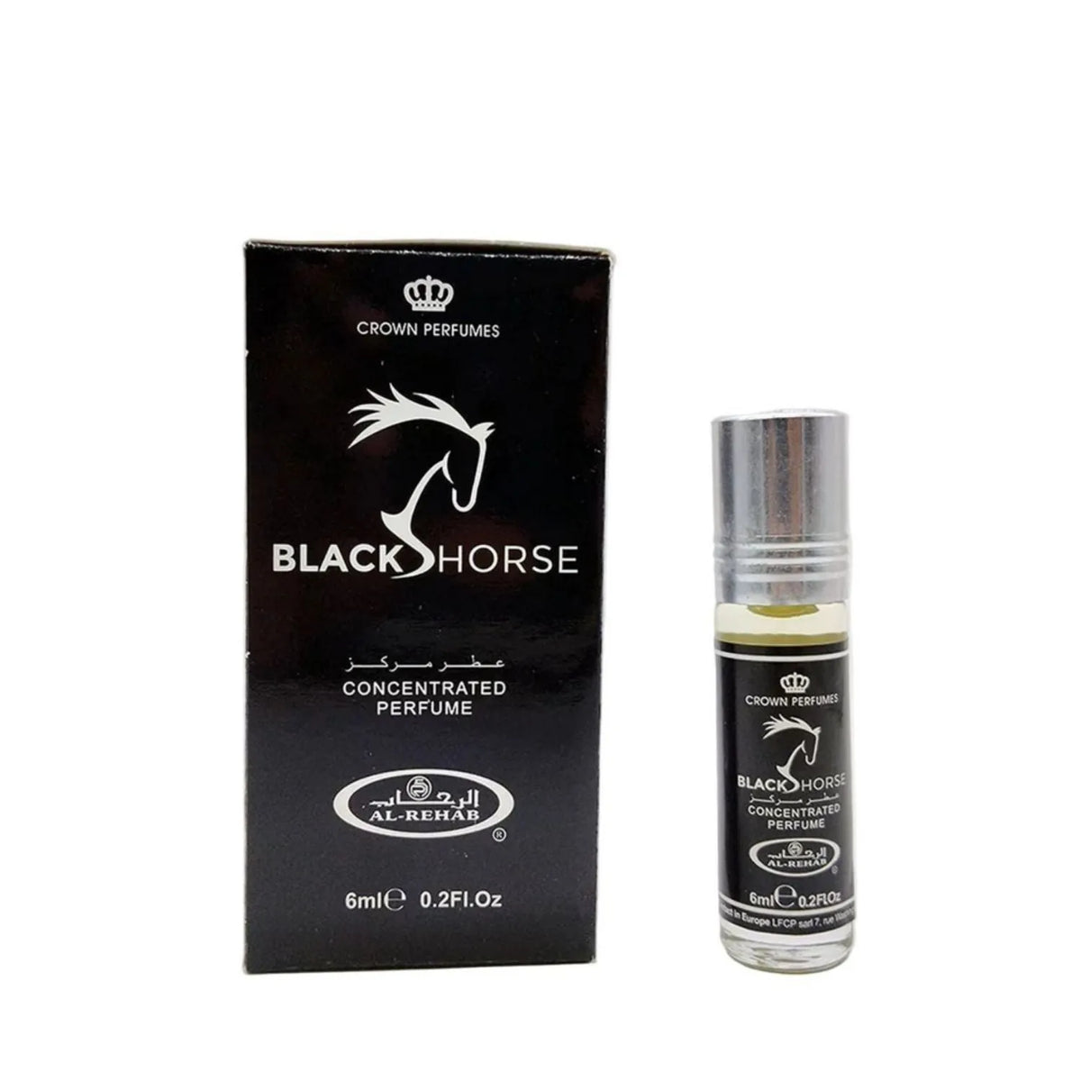 Black horse- Attar perfume oil roll on 6ml