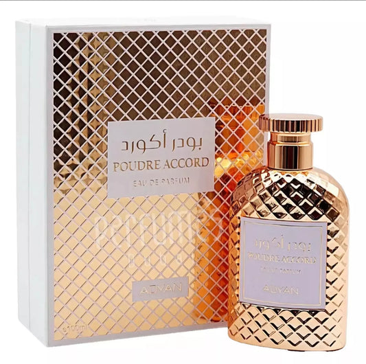 Adyan Poudre Accord Eau De Parfum Elegant Long Lasting Women's Perfume - 100ML