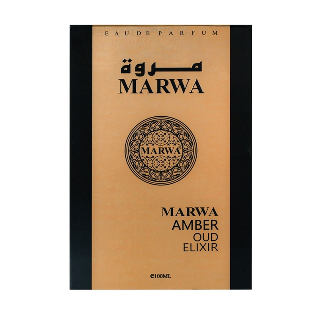 Marwa Amber Oud Elixir by mahabub 100 ml perfume | Dubai perfume Oud Khaleeji | unisex