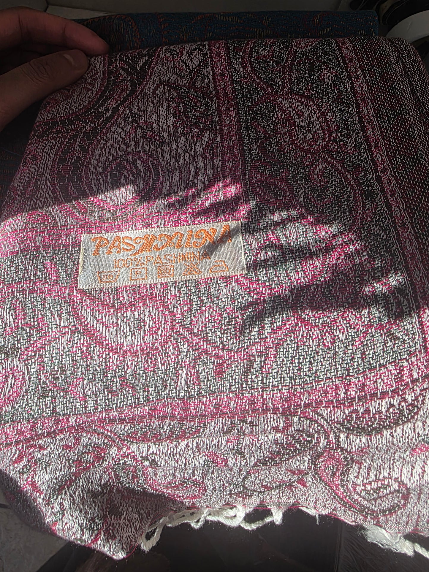 Turkish Pashmina shawl (100% Pashmina)