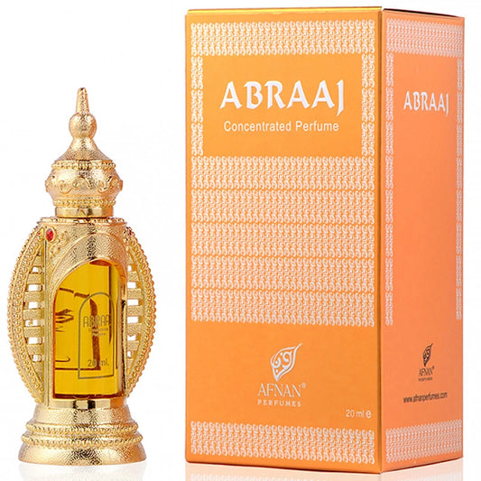 Abraaj concentrated perfume oil 20ml for unisex by afnan
