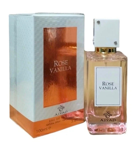 Rose Vanilla - Eau De Parfum - 100ml - by Ajyad