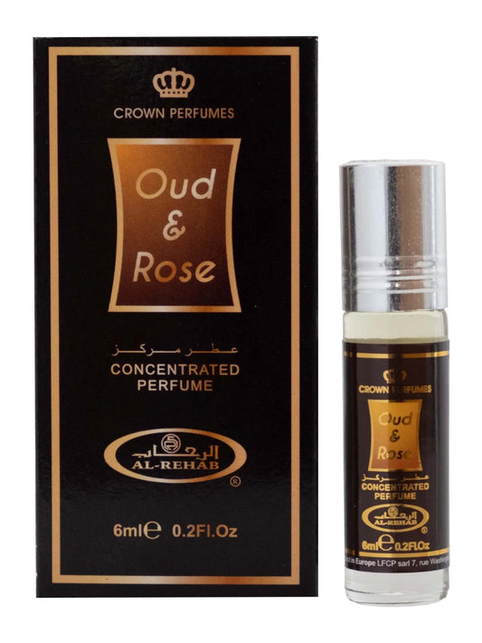 Oud & Rose - 6ml - Concentrated Perfume Oil