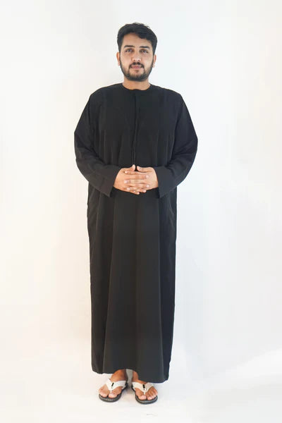 Palestine Inspired Emirati Tassel Thobe