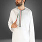 Palestine Inspired Emirati Tassel Thobe