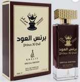 Prince Al Oud Eau De Parfum by Khalis Luxury Unisex Oriental Fragrance - 80ml