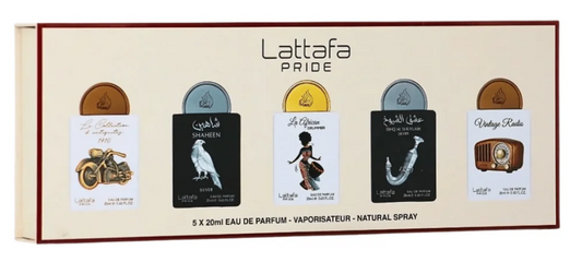 Lattafa Pride Eau de Parfum Gift Set Collection No.5 5x20ml