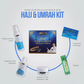 HEMANI Hajj & Umrah Kit 5in1 - Fragrance Free Soap, Gel, Shampoo, Lotion, Miswak