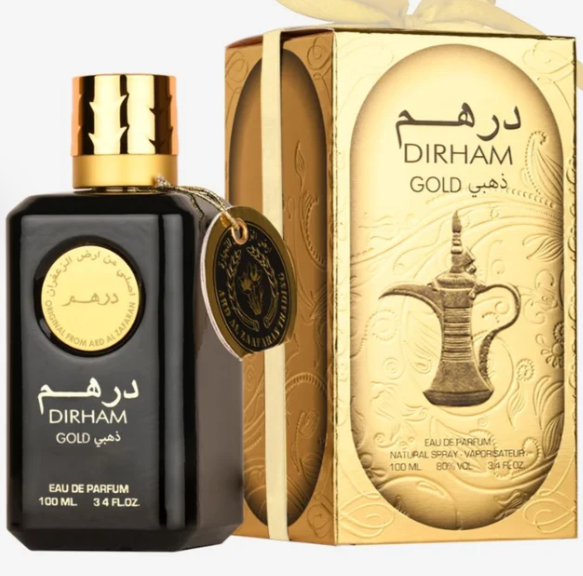 Dirham Gold Eau De Parfum 100ML By Ard Al Zaafaran For Unisex