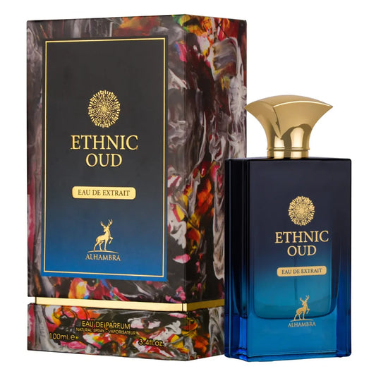 Ethnic Oud Eau De Perfume 100ml Original By Maison Alhambra Arabian Fragrance