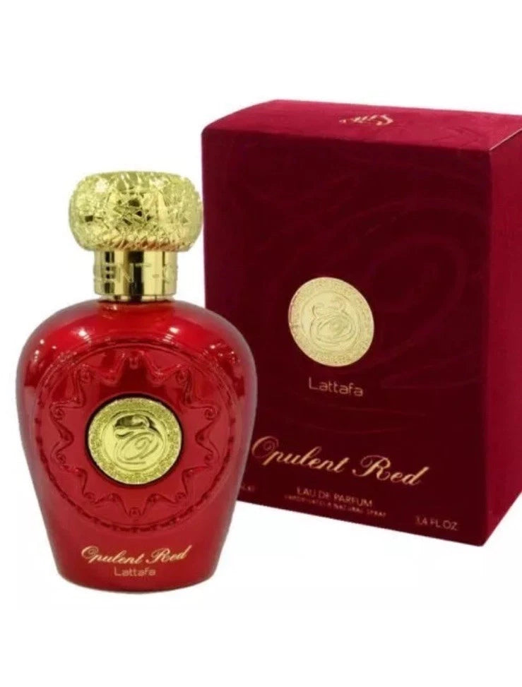 Opulent RED Oud & blue Oud Perfume by Lattafa 100 ml | Floral Scent,EDP Unisex 100% Orignal