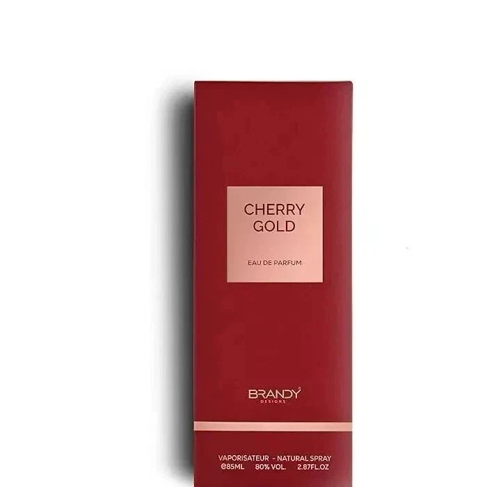 Cherry Gold Eau de Parfum By Brandy Designs Perfume 85ml Long-Lasting Scent