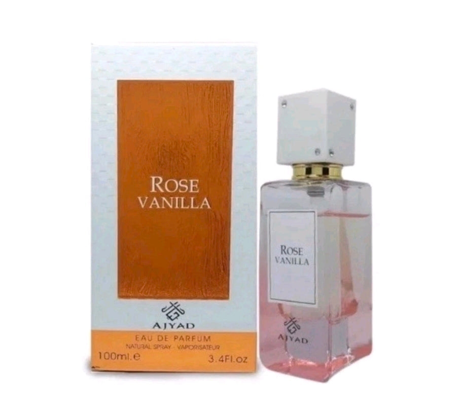 Rose Vanilla - Eau De Parfum - 100ml - by Ajyad
