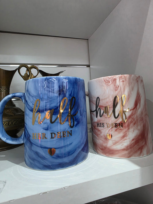 Half His/Her Deen Mug set