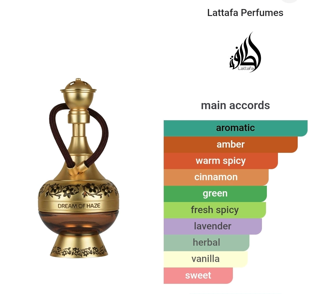 Dream Of Haze Perfume 100ml EDP Lattafa Pride