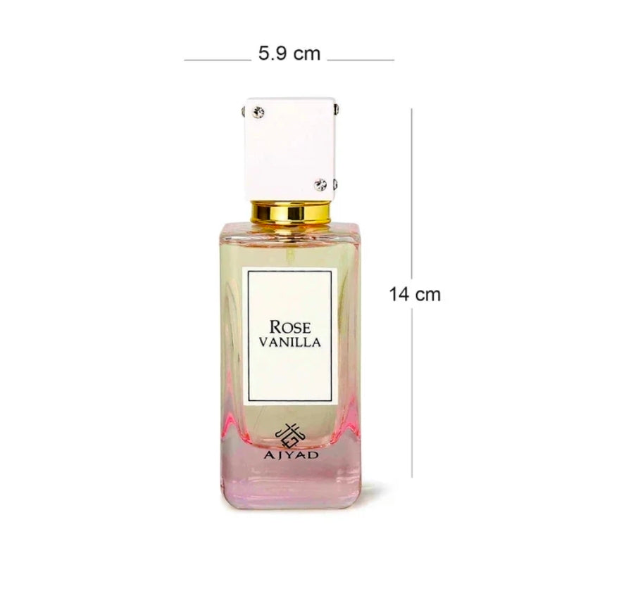 Rose Vanilla - Eau De Parfum - 100ml - by Ajyad