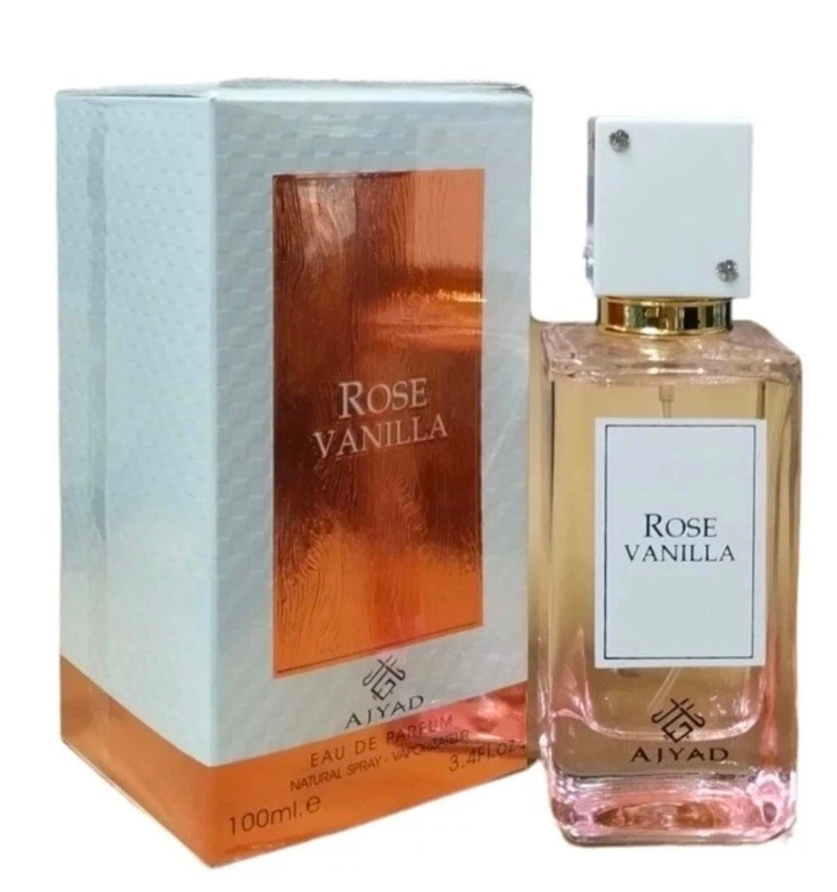 Rose Vanilla - Eau De Parfum - 100ml - by Ajyad